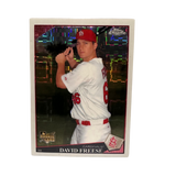 David Freese St Louis Cardinals Topps Chrome Rookie XFractor  #199 Card