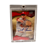 David Freese St Louis Cardinals Autographed Upper Deck Icons #135 Rookie Card #'D 63/200