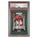 Deion Sanders PSA 10 2023 Panini Prizm Green Wave Card #15