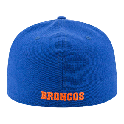 Denver Broncos Classic Logo New Era Blue 59FIFTY Fitted Hat