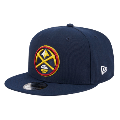 Denver Nuggets Western Conference Patch New Era Navy 9FIFTY Adjustable Snapback Hat