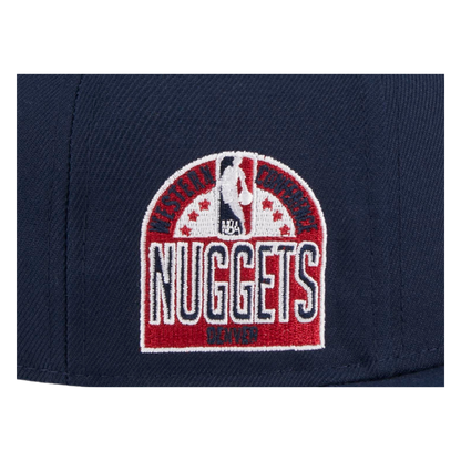 Denver Nuggets Western Conference Patch New Era Navy 9FIFTY Adjustable Snapback Hat