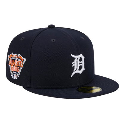 Detroit Tigers 2005 All-Star Game Side Patch New Era Navy 59FIFTY Fitted Hat