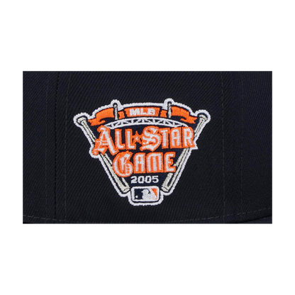 Detroit Tigers 2005 All-Star Game Side Patch New Era Navy 59FIFTY Fitted Hat