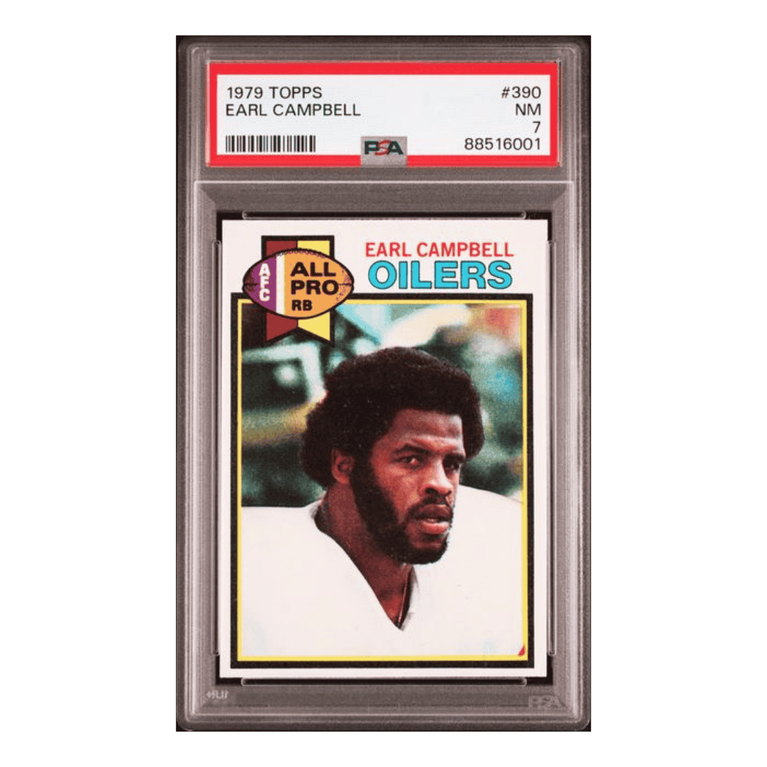 Earl Campbell PSA 7 1979 Topps Card #390