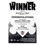 Elly De La Cruz 2024 Topps Home Run Challenge Winner Orange #D /363 Card #HRCW-10