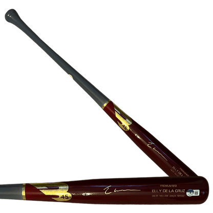 Elly De La Cruz Cincinnati Reds Autographed Red B45 Player Model Bat - Beckett COA