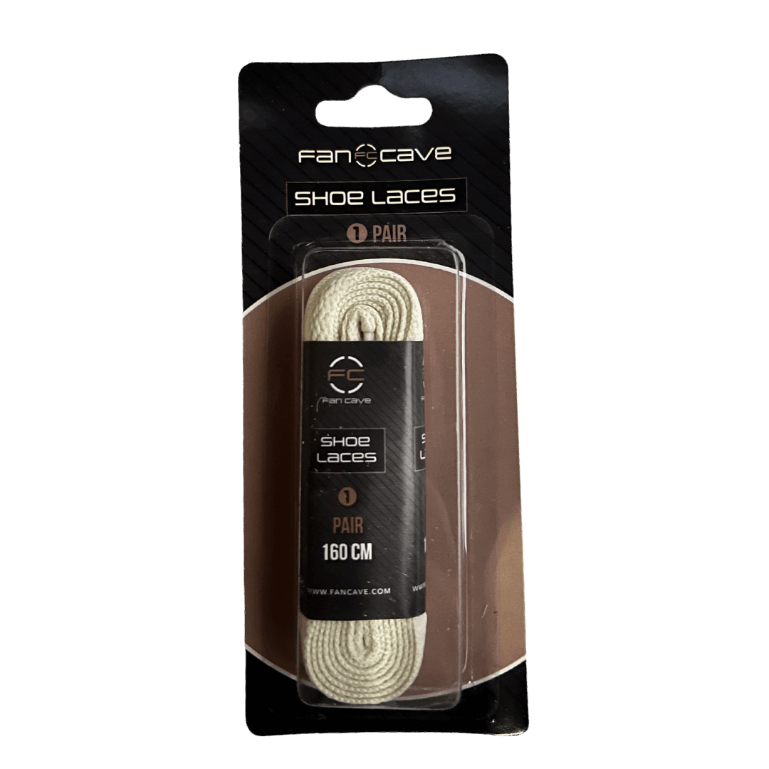 Fan Cave Standard Shoelaces - Beige