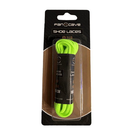 Fan Cave Dunk Shoelaces - Neon Green