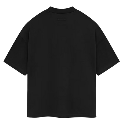 Fear of God Essentials Heavy Jersey Crewneck Tee - Jet Black