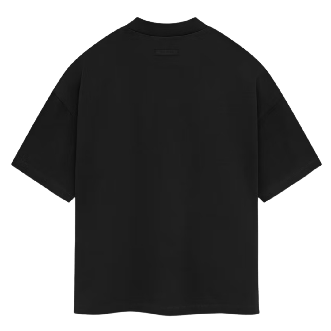 Fear of God Essentials Heavy Jersey Crewneck Tee - Jet Black