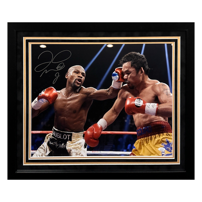 Floyd Mayweather Autographed Framed 16x20 - JSA COA