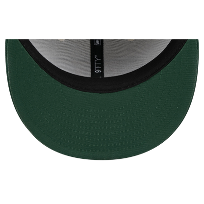 Green Bay Packers 2024 Sideline Historic New Era Beige 9FIFTY Adjustable Snapback Hat