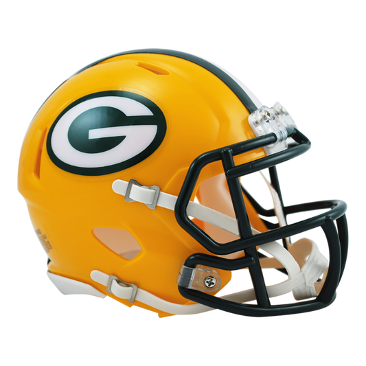 Green Bay Packers Speed Riddell Mini Football Helmet