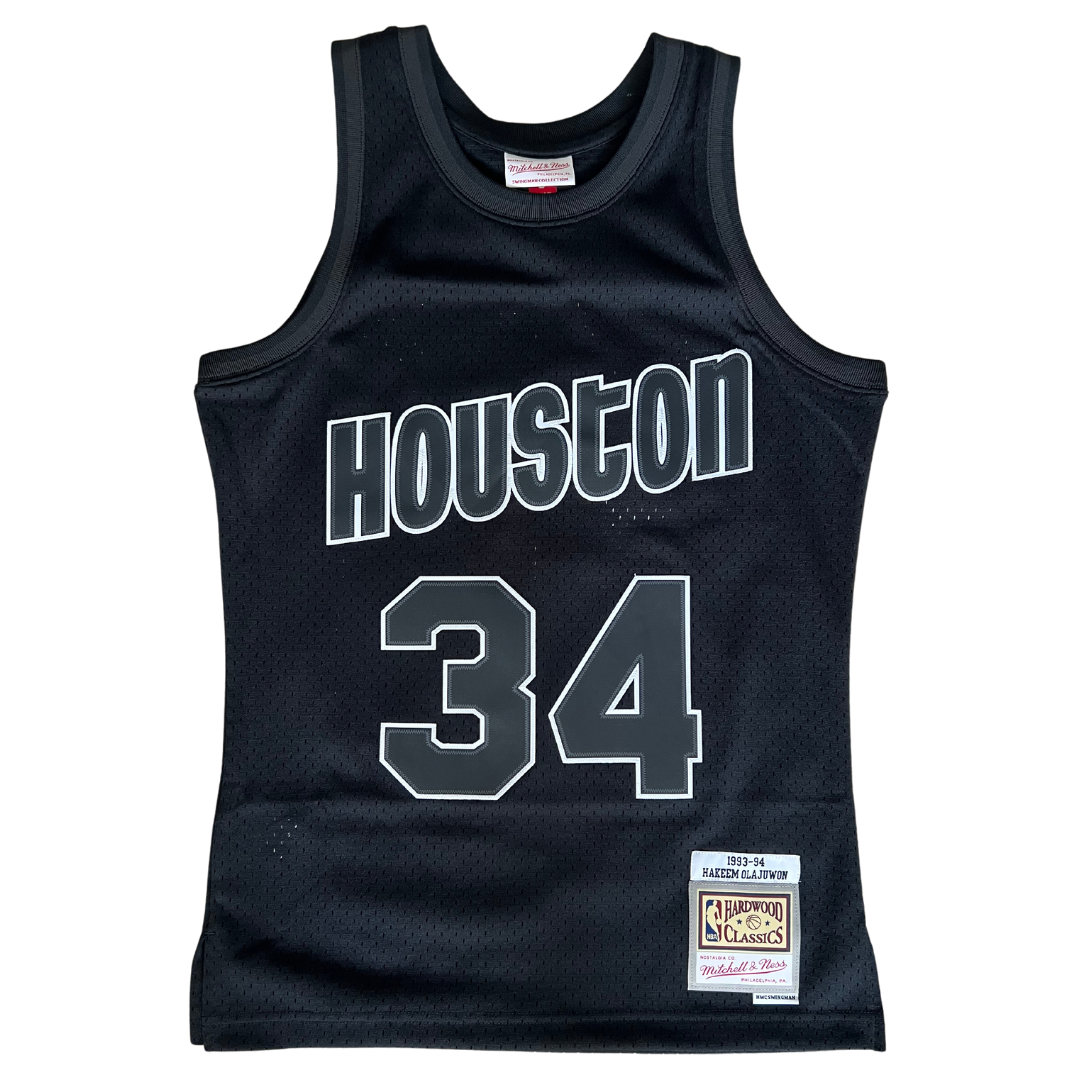 Authentic Hakeem Olajuwon Houston Rockets 1993-94 Jersey - Shop