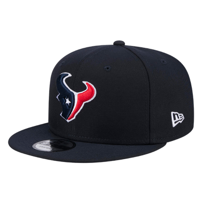 Houston Texans 10 Year Anniversary Patch New Era Navy 9FIFTY Adjustable Snapback Hat