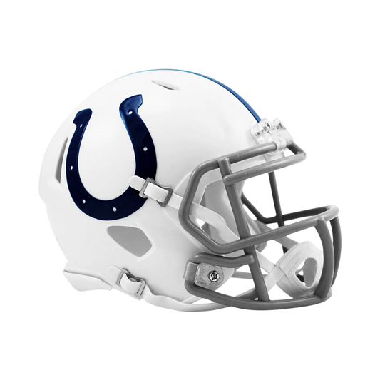 Indianapolis Colts 2004-2019 Throwback Speed Riddell Mini Football Helmet