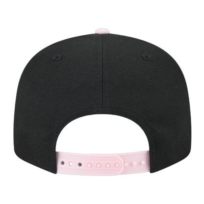 Inter Miami CF Official Team Color 2Tone New Era Pink/Black 9FIFTY Adjustable Snapback Hat