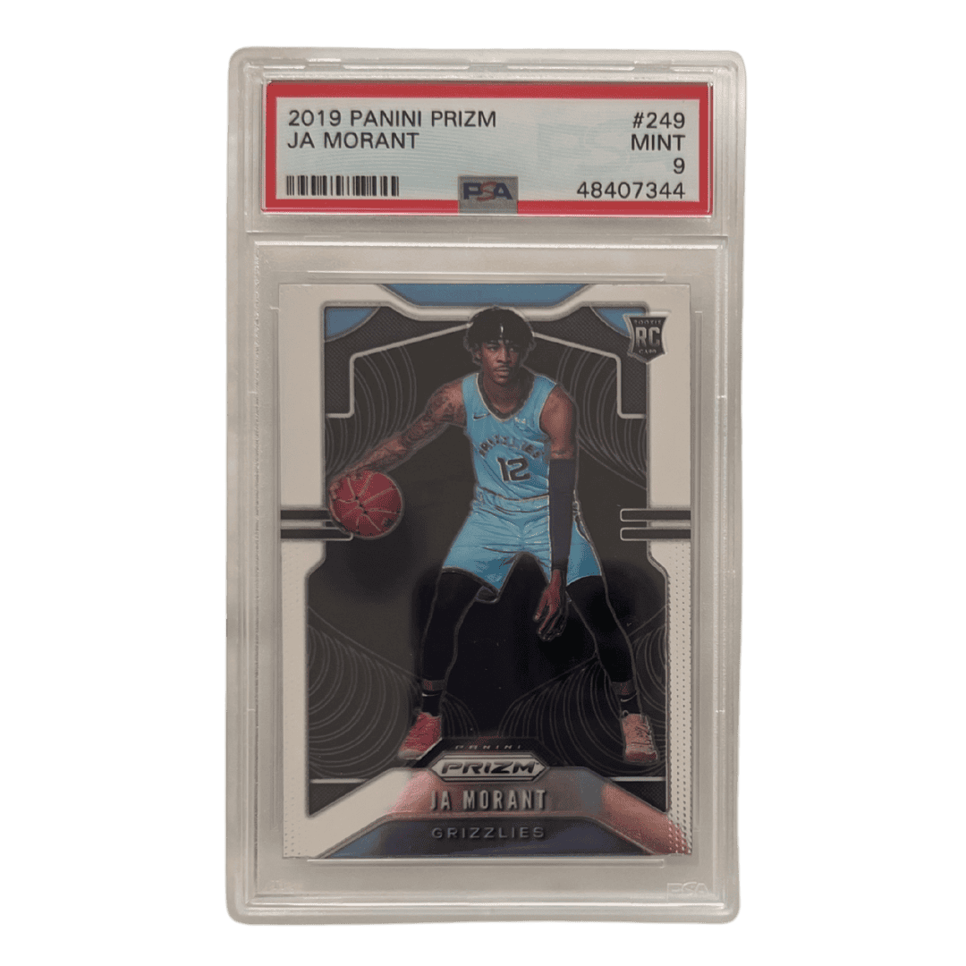 Ja Morant PSA 9 2019 Panini Prizm Rookie RC Card #249