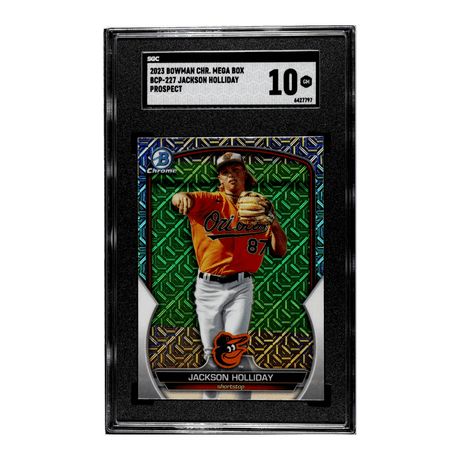 Jackson Holliday SGC 10 2023 Bowman Chrome Prospect BCP-227