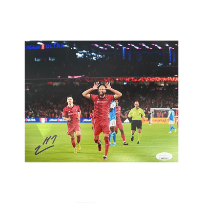 Joao Klauss St Louis City SC Autographed Celebration 8x10 Photo - JSA COA