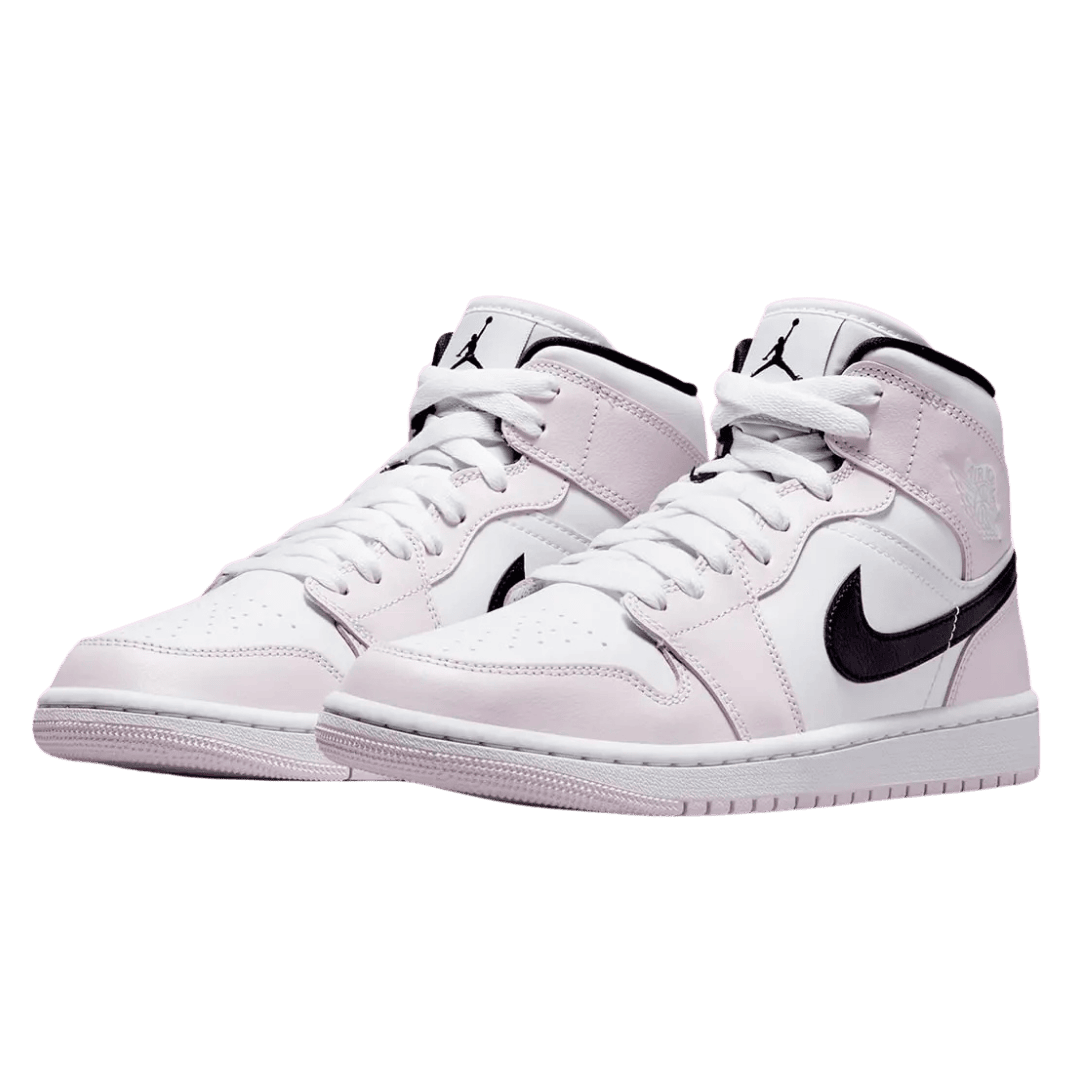 Jordan 1 Mid Barely Rose (W)