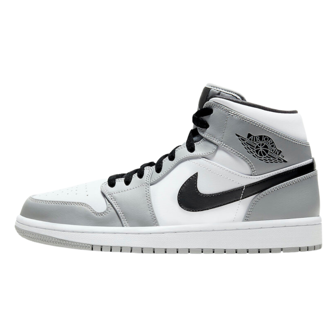 Jordan 1 Mid Light Smoke Grey