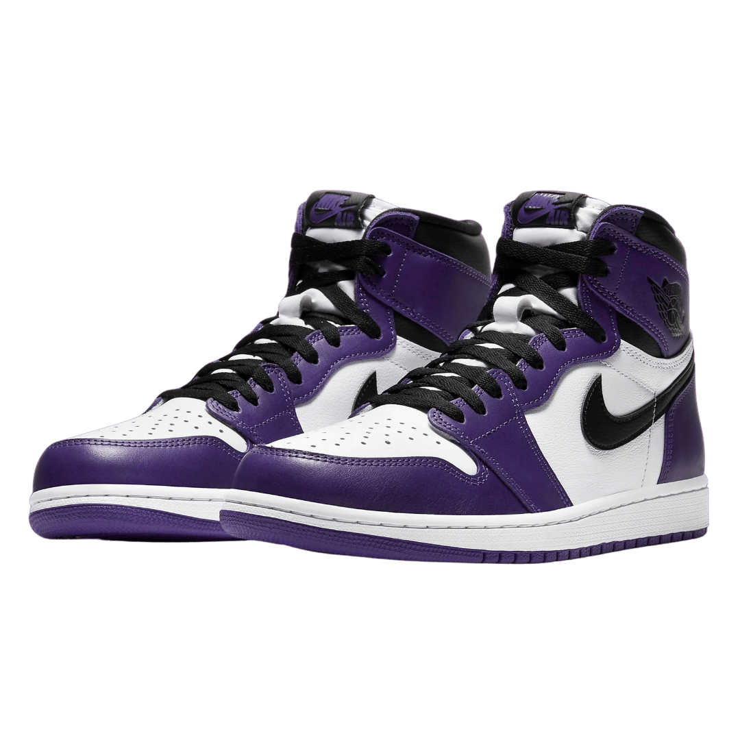 Jordan 1 Retro High Court Purple White