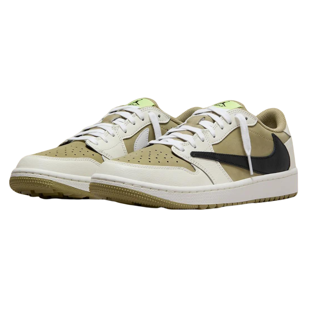 Jordan 1 Retro Low Golf Travis Scott Neutral Olive