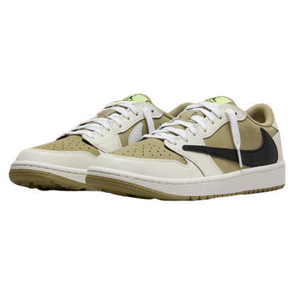 Jordan 1 Retro Low Golf Travis Scott Neutral Olive