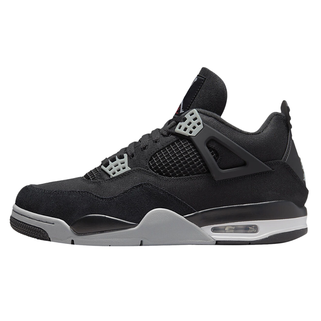 Jordan 4 Retro Black Canvas