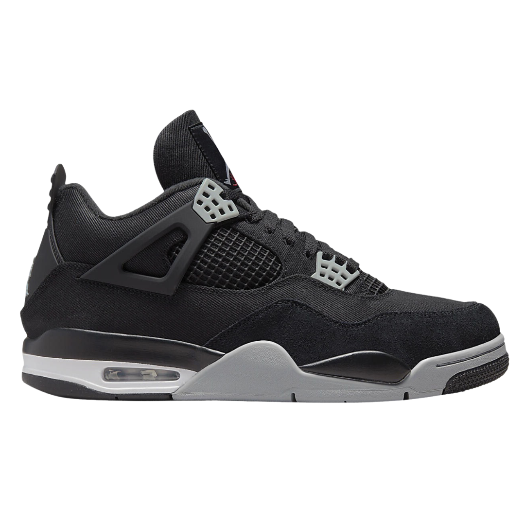 Jordan 4 Retro Black Canvas