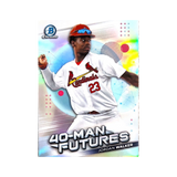 Jordan Walker St Louis Cardinals 2021 Bowman Chrome 40-Man Futures Rookie Card #FMF-10