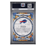 Josh Allen PSA 9 2023 Panini Mosaic Stained Glass SSP Card #SG5