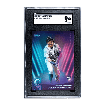 Julio Rodriguez SGC 9 2022 Topps x Steve Aoki #200