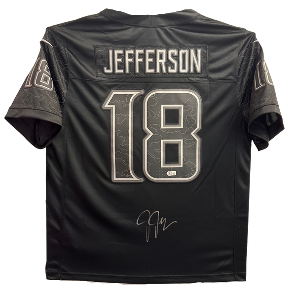 Justin Jefferson Minnesota Vikings Autographed Blue Nike Game Jersey