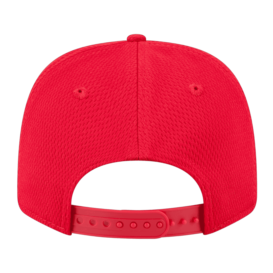 Kansas City Chiefs Patched New Era Red 9SEVENTY Stretch-Snap Hat