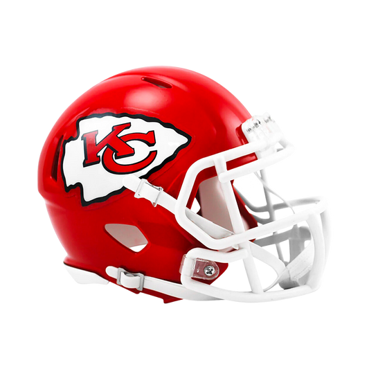 Kansas City Chiefs Speed Riddell Mini Football Helmet