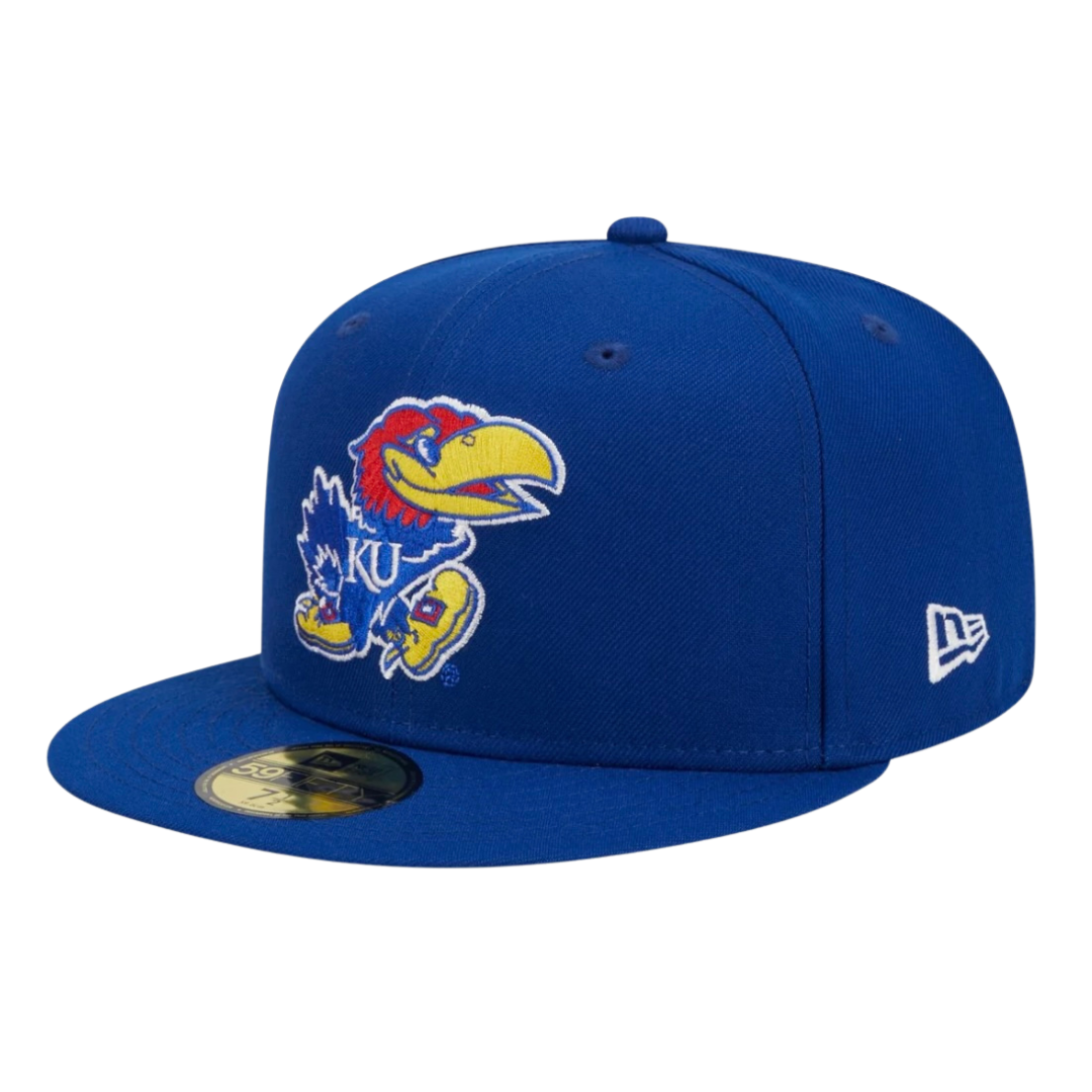 Kansas Jayhawks OTC New Era Pennant 59FIFTY Fitted Hat