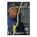 Ken Griffey Jr. 1999 Fleer Ultra Thunderclap Lightning SP Insert Card