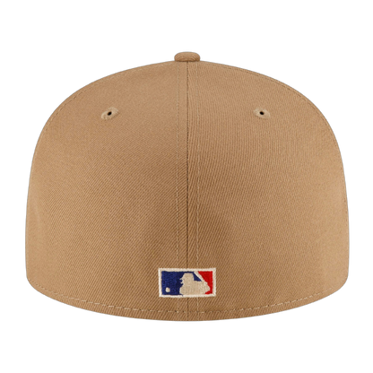 Toronto Blue Jays Retro New Era Khaki Exclusive 59FIFTY Fitted Hat