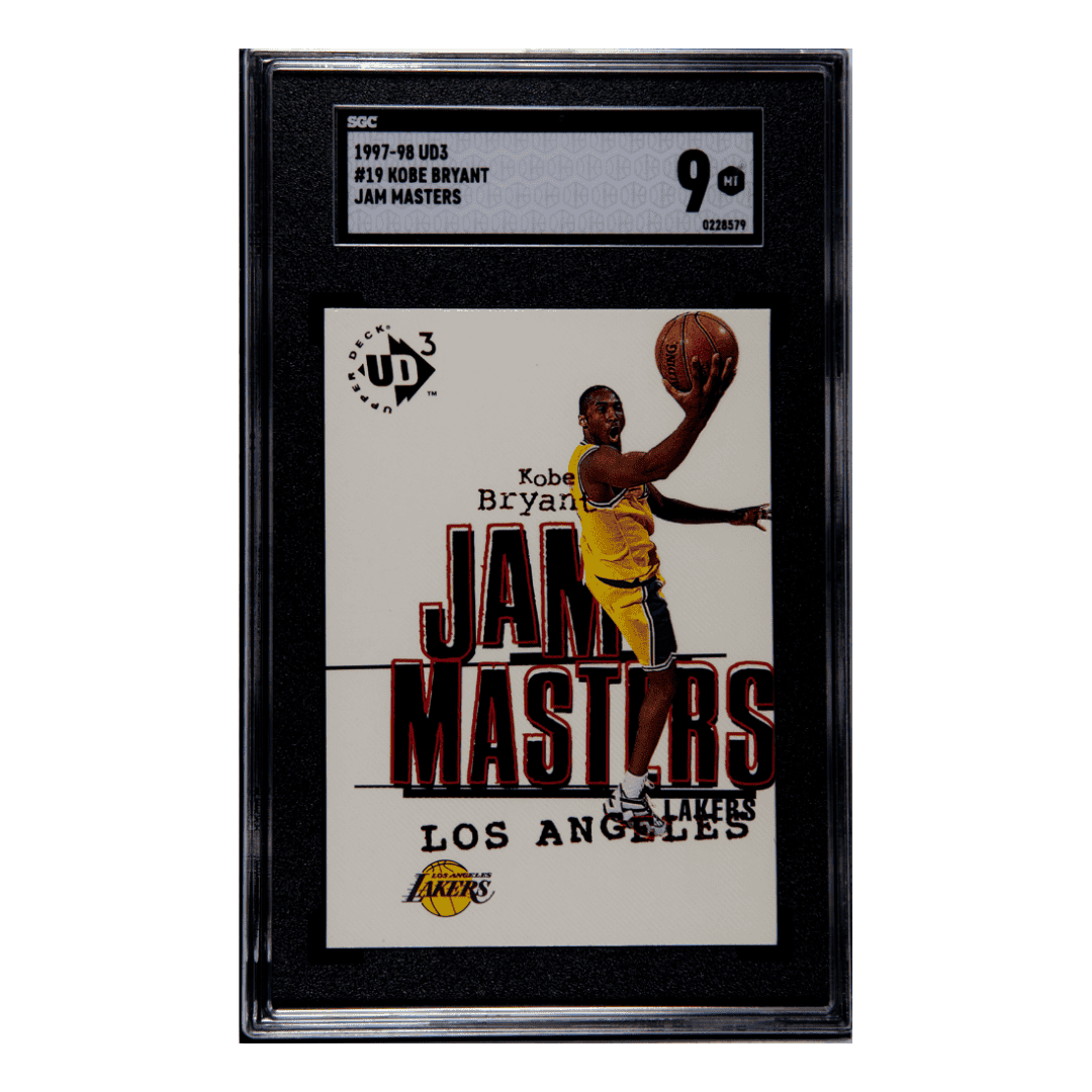 Kobe Bryant SGC 9 1997-98 Upper Deck UD3 Jam Masters Card #19