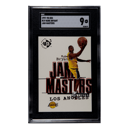 Kobe Bryant SGC 9 1997-98 Upper Deck UD3 Jam Masters Card #19