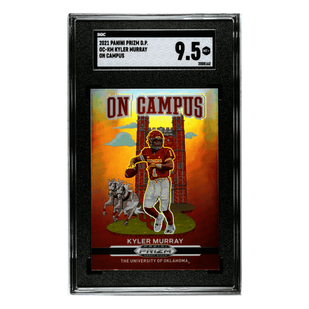 Kyler Murray SGC 9.5 2021 Panini Prizm Draft Picks On Campus Card #OC-KM