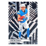 Ladd McConkey 2024 Panini Donruss Elite Razzle Dazzle Rookie RC Card #126