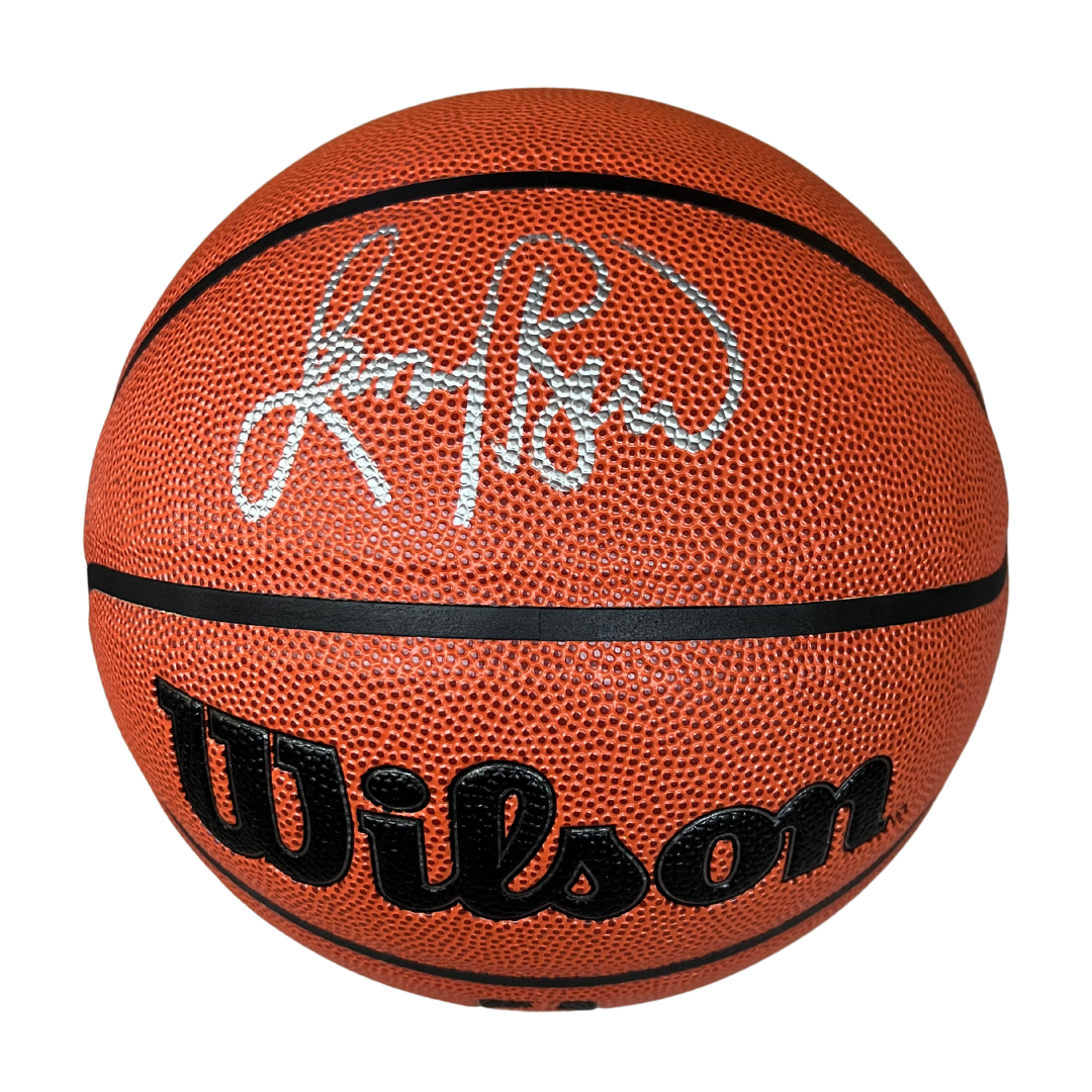 Larry Bird Boston Celtics Autographed Official Wilson Basketball - JSA COA