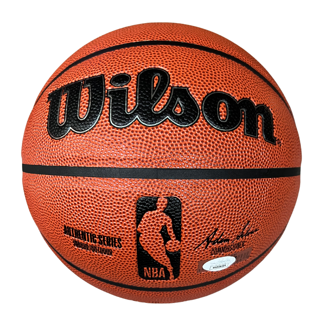 Larry Bird Boston Celtics Autographed Official Wilson Basketball - JSA COA