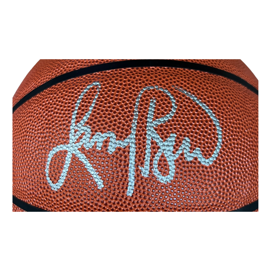 Larry Bird Boston Celtics Autographed Official Wilson Basketball - JSA COA