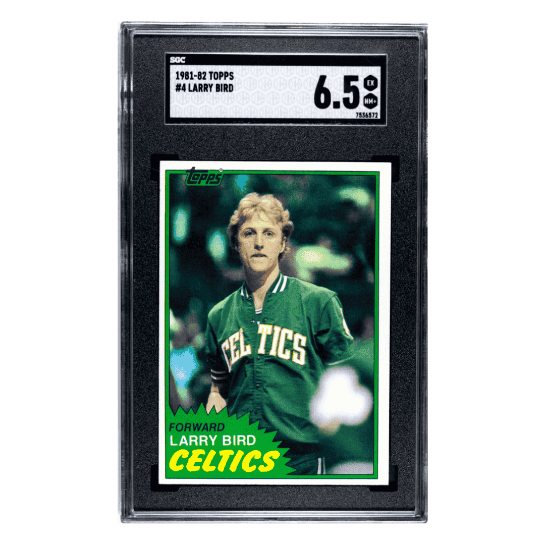 Larry Bird SGC 6.5 1981-82 Topps Card #19