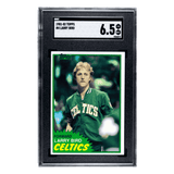 Larry Bird SGC 6.5 1981-82 Topps Card #19